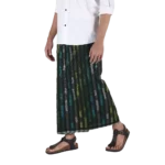 Sarung Mangga Millenium Dobby Exclusive Green Black