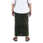 Sarung Mangga Millenium Dobby Exclusive Green Black
