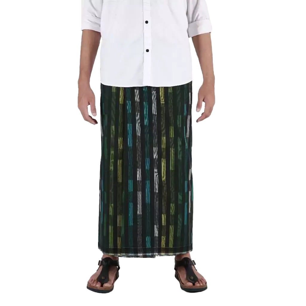 Sarung Mangga Millenium Dobby Exclusive Green Black Sarung Mangga Millenium Dobby Exclusive Green Black