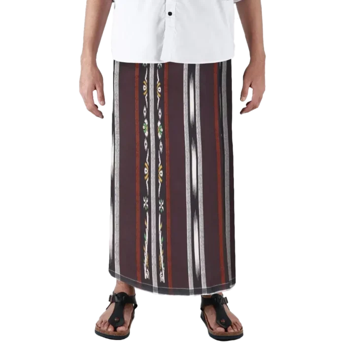 Sarung Mangga Millenium Dobby Exclusive Green Brown Limited Edition