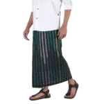 Sarung Mangga Millenium Dobby Exclusive Green Tosca Black