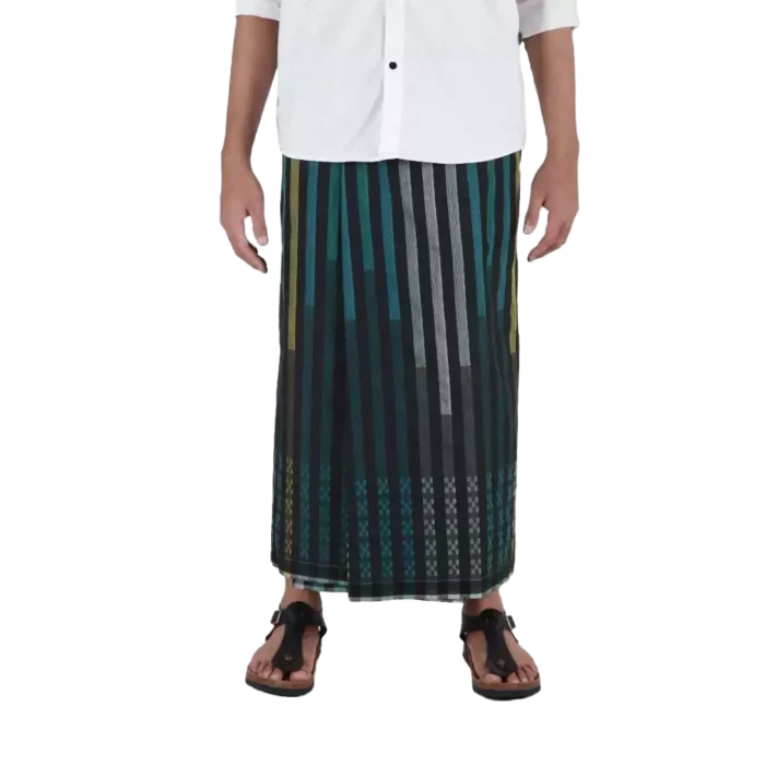 Sarung Mangga Millenium Dobby Exclusive Green Tosca Black