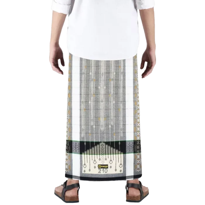 Sarung Mangga Millenium Dobby Exclusive Green White