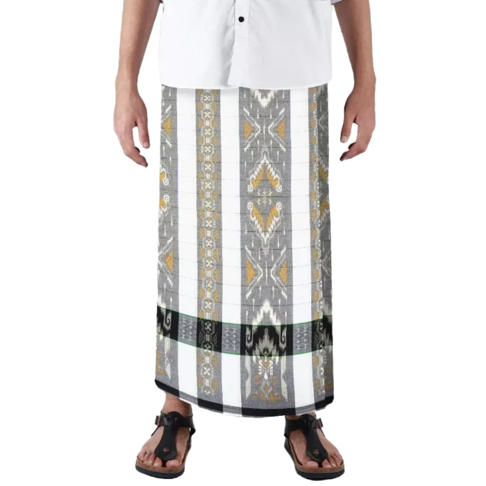 Sarung Mangga Millenium Dobby Exclusive Green White