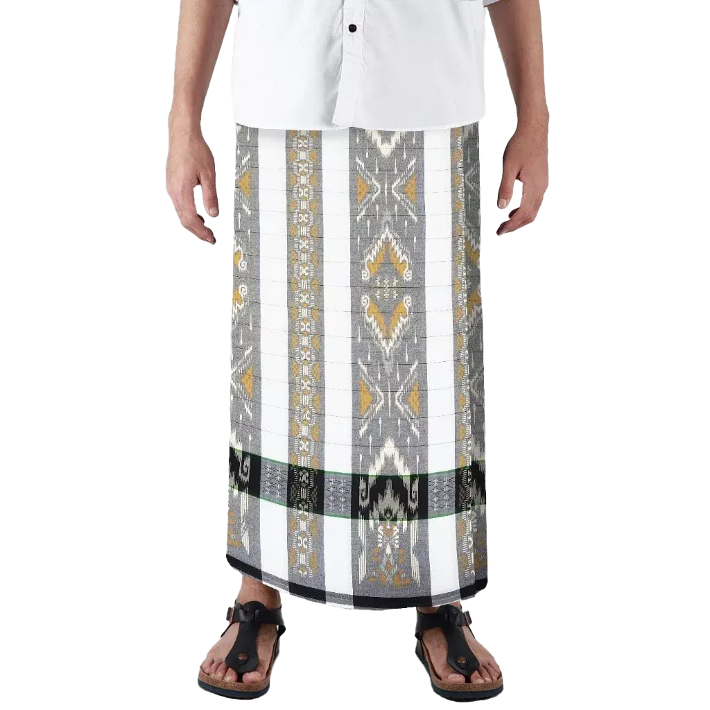 Sarung Mangga Millenium Dobby Exclusive Green White Sarung Mangga Millenium Dobby Exclusive Green White