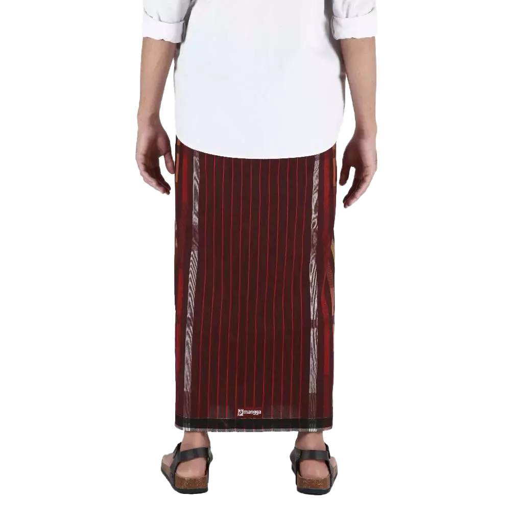 Sarung Mangga Millenium Dobby Exclusive Maroon Reds Sarung Mangga Millenium Dobby Exclusive Maroon Reds