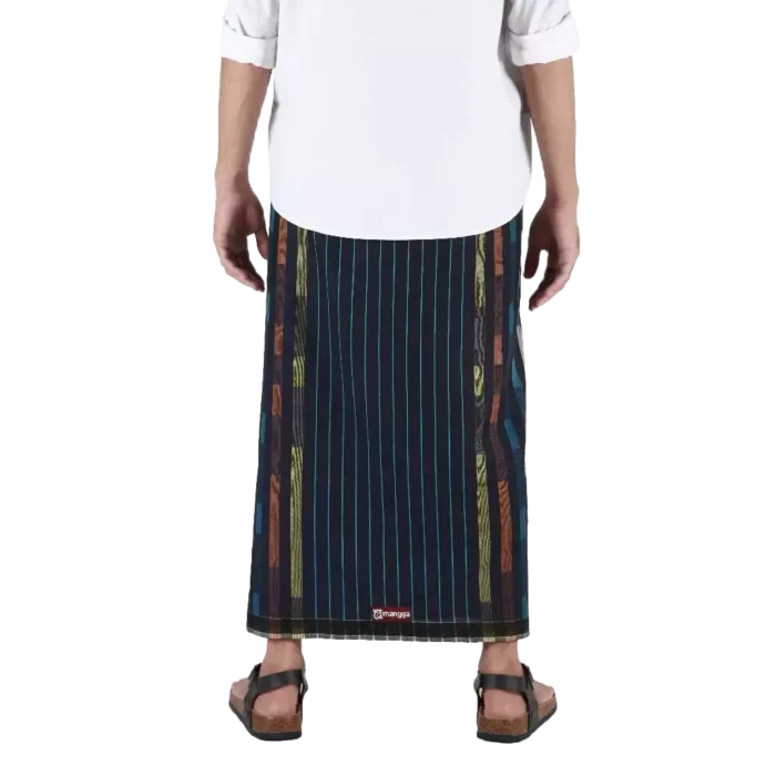 Sarung Mangga Millenium Dobby Exclusive Navy