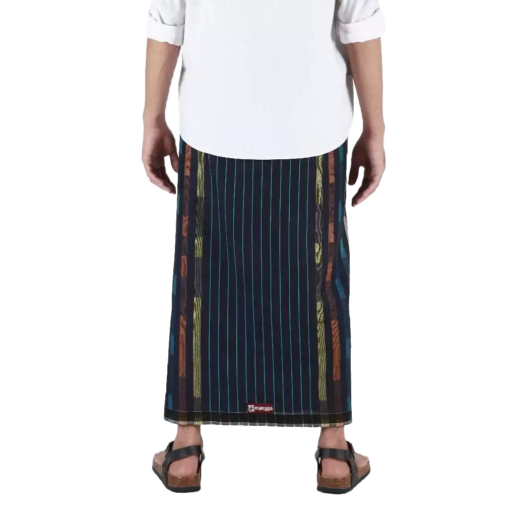 Sarung Mangga Millenium Dobby Exclusive Navy 3 Sarung Mangga Millenium Dobby Exclusive Navy