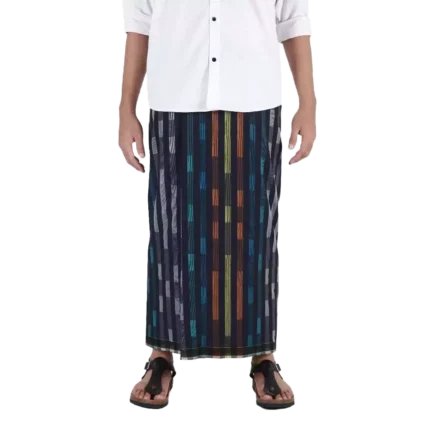 Sarung Mangga Millenium Dobby Exclusive Navy