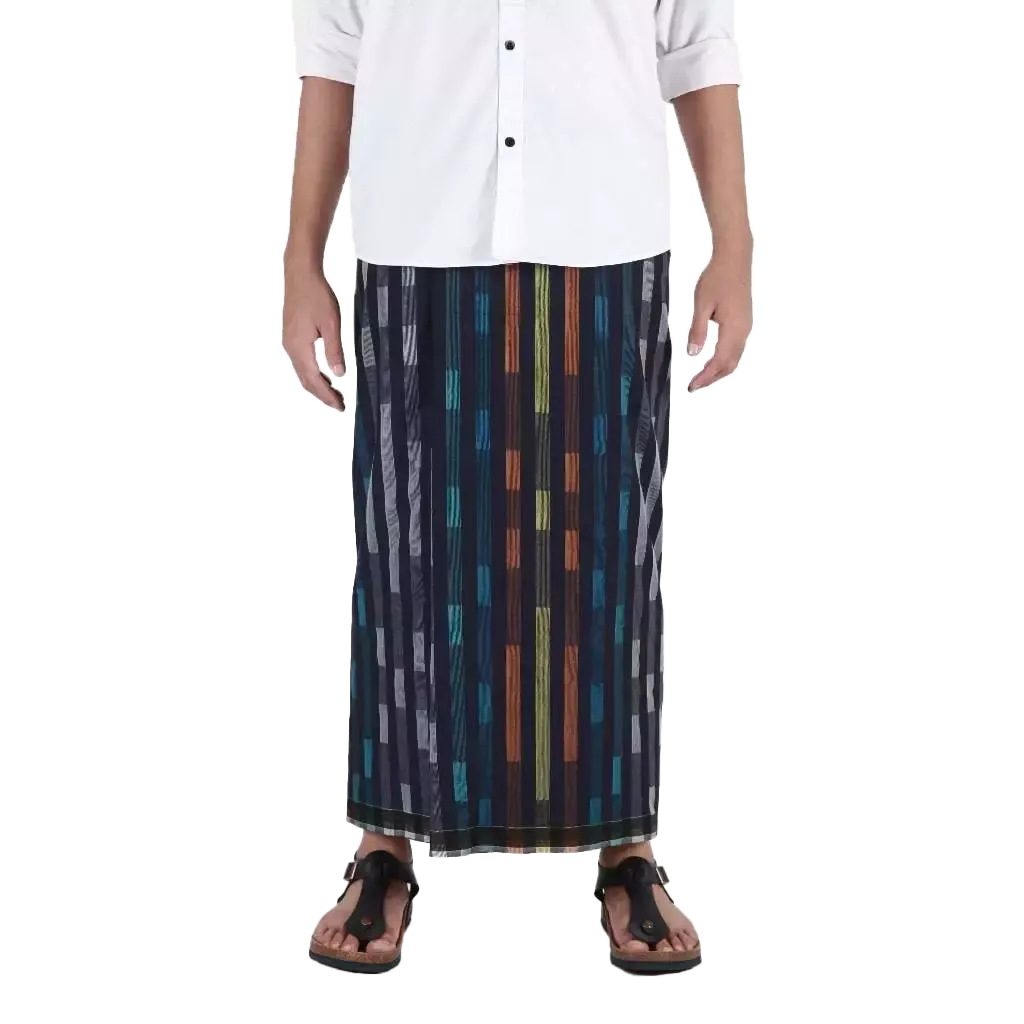 Sarung Mangga Millenium Dobby Exclusive Navy Sarung Mangga Millenium Dobby Exclusive Navy