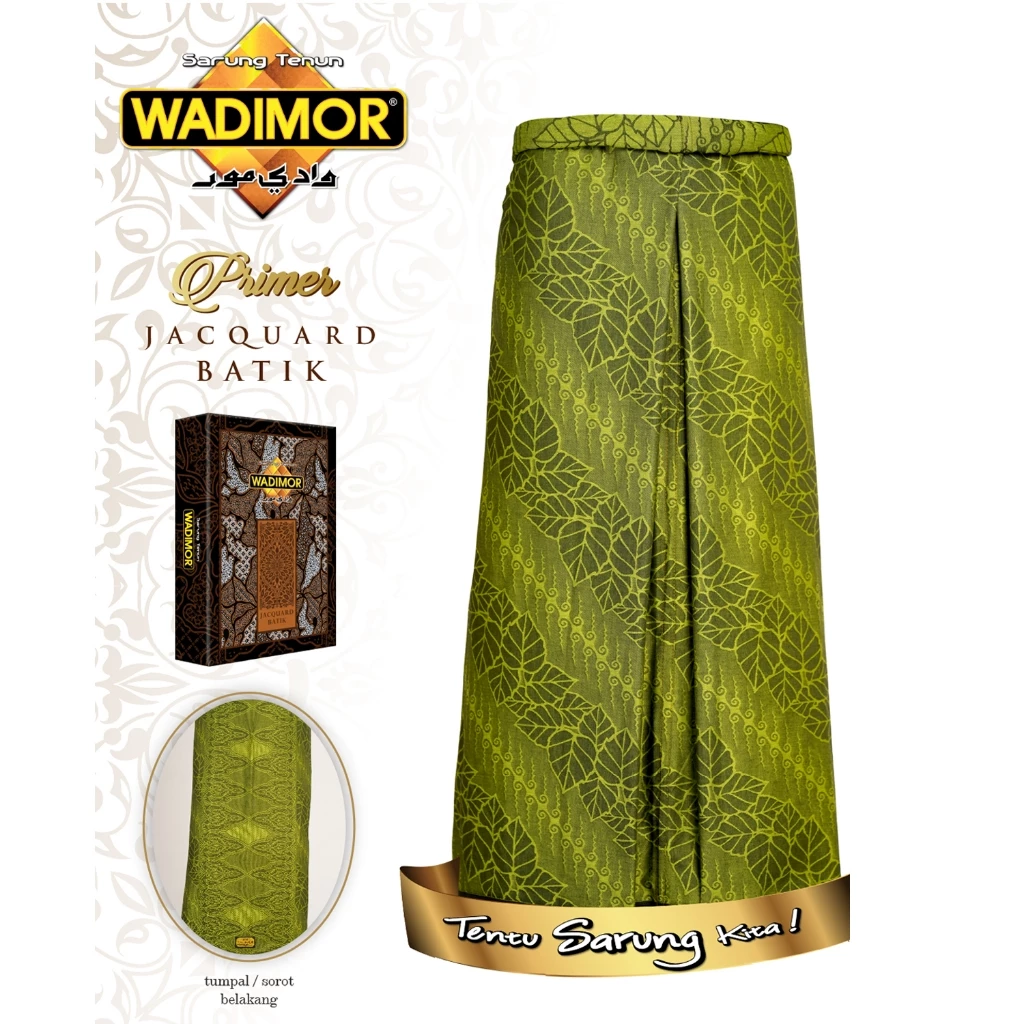 Wadimor Macawis Jacquard Batik Lime Green Wadimor Macawis Jacquard Batik Lime Green