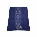 Woven Cotton Sarong For Men By Wadimor Dark Blue