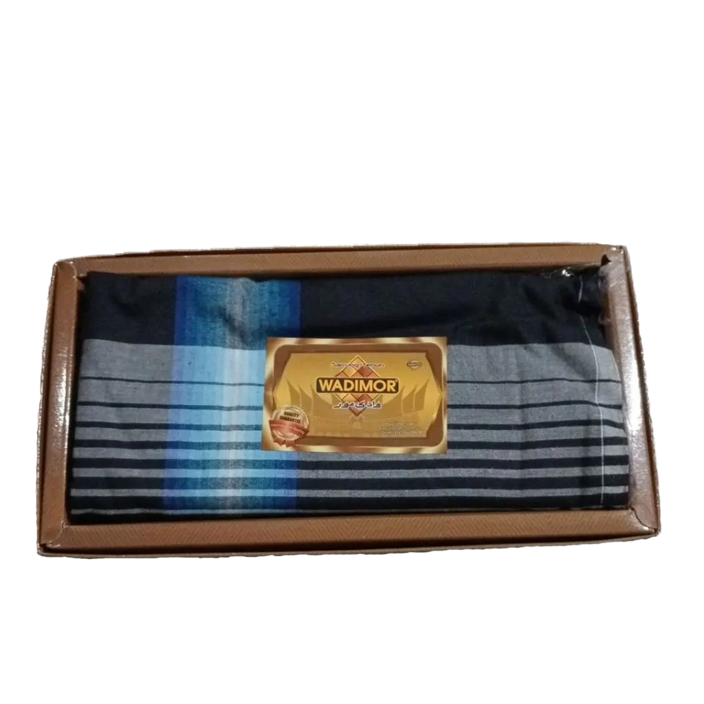 Sarong Wadimor Padang Black Blue Sarong Wadimor Padang Black Blue