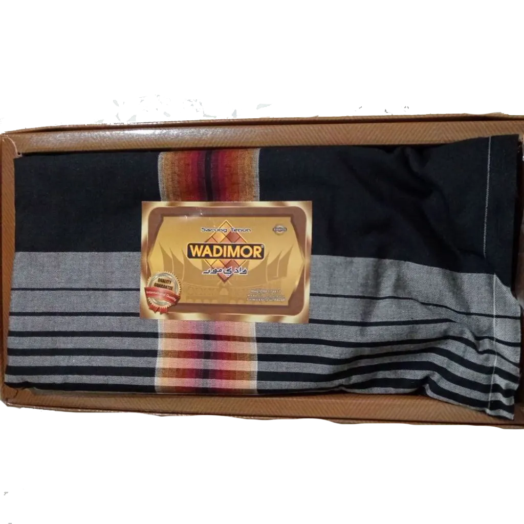 Sarong Wadimor Padang Black Red Sarong Wadimor Padang Black Red