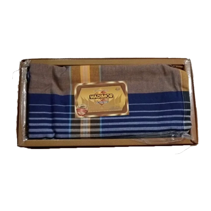 Sarong Wadimor Padang Ginger Brown Blue