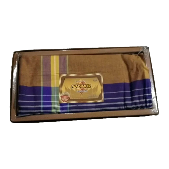 Sarong Wadimor Padang Ginger Brown Purple