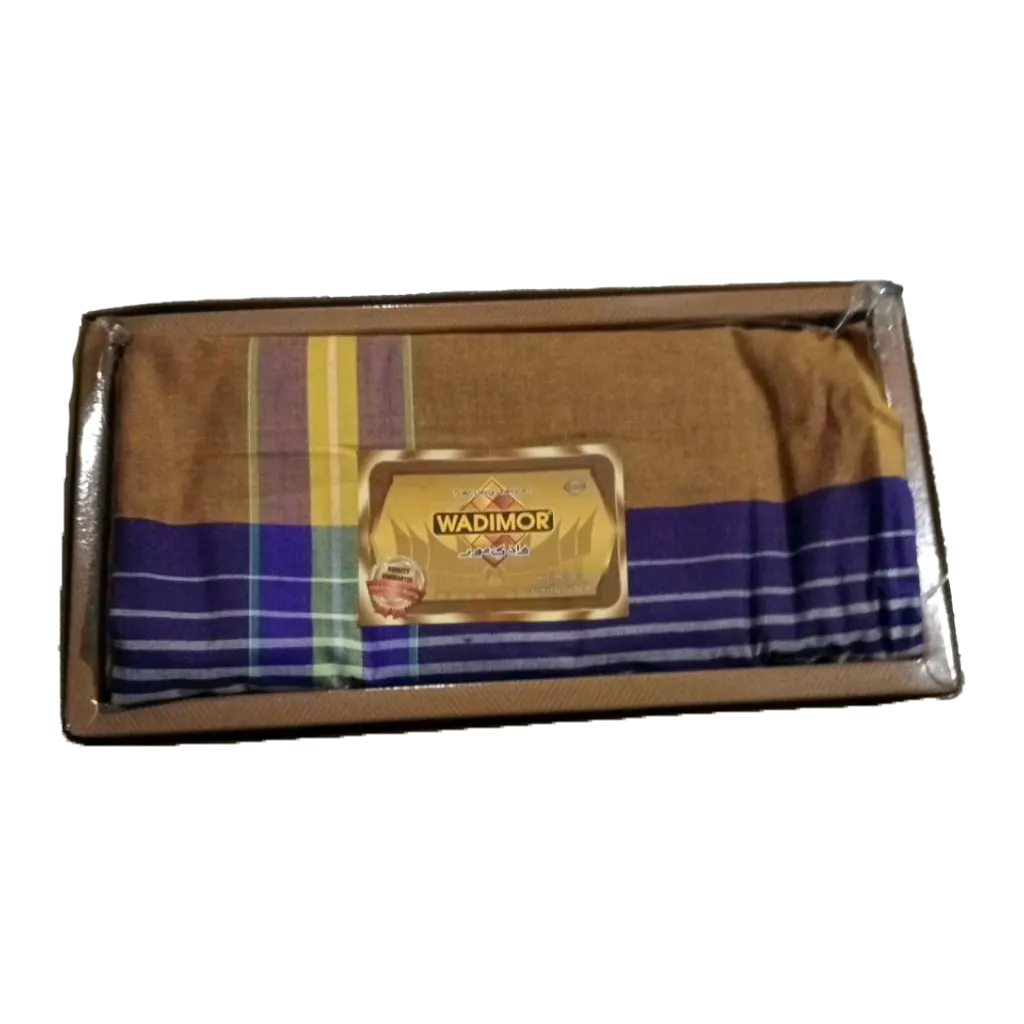 Sarong Wadimor Padang Ginger Brown Purple Sarong Wadimor Padang Ginger Brown Purple