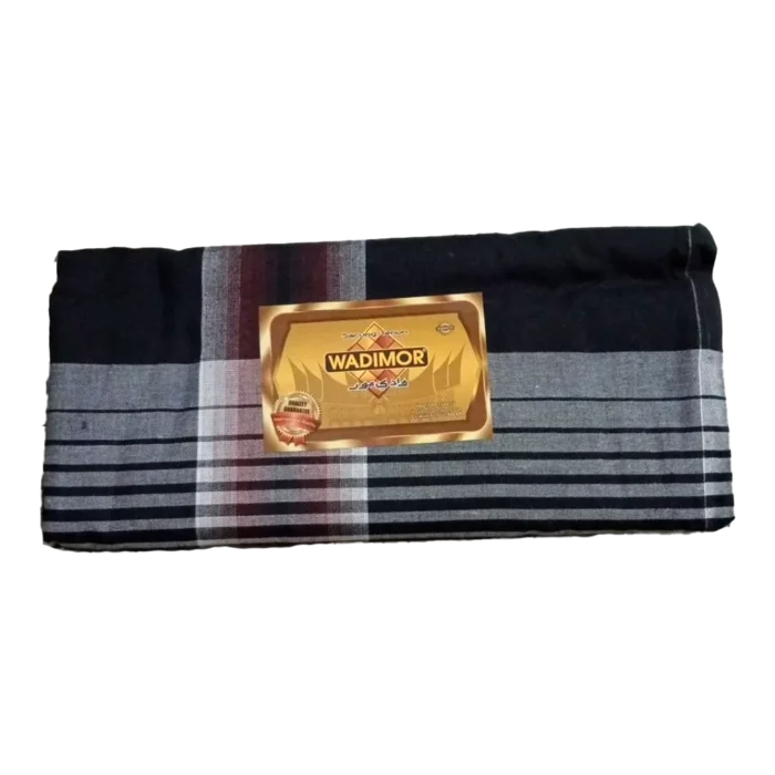 Sarong Wadimor Padang Mocca Brown Black
